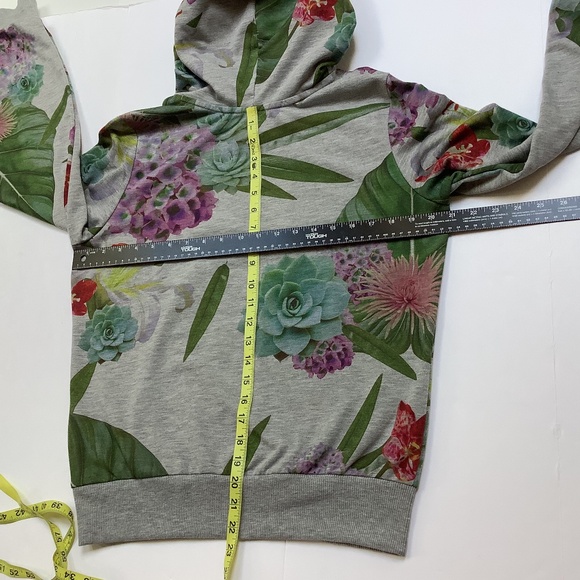 Adidas Original Floral Training Set Hoodie Leggings M Medium - Picture 14 of 16